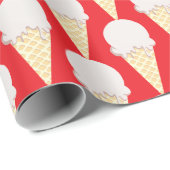 Design der Eiscreme Geschenkpapier (Rolleneckpunkt)