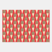 Design der Eiscreme Geschenkpapier Set (Vorderseite 3)