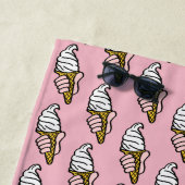 Design der Eiscreme Strandtuch (Beispiel)