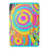 Design der elektrischen Neonmuster Badematte (Vorderseite Vertikal)