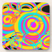 Design der elektrischen Neonmuster Getränkeuntersetzer (Vorderseite)