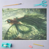 Design der Emerald Forest Fairy Series #1 Seidenpapier (Basteln)