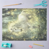 Design der Emerald Forest Fairy Series #3 Seidenpapier (Basteln)