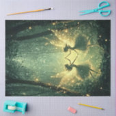 Design der Emerald Forest Fairy Series #4 Seidenpapier (Basteln)