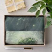 Design der Emerald Forest Fairy Series #7 Seidenpapier (Geschenk)