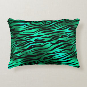 Design der Emerald- und Gold Safari-Serie 10 Dekokissen
