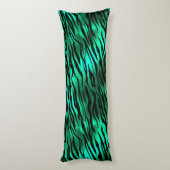 Design der Emerald- und Gold Safari-Serie 10 Seitenschläferkissen (Rückseite (Vertikal))