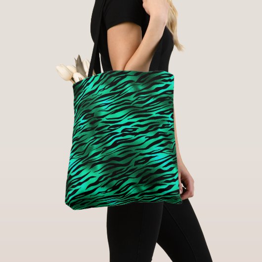 Design der Emerald- und Gold Safari-Serie 10 Tasche (Von Nahem)