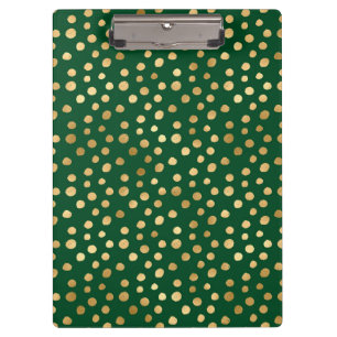 Design der Emerald- und Gold-Safari-Serie 11 Klemmbrett