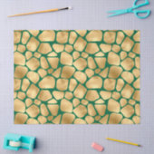 Design der Emerald- und Gold Safari-Serie 12 Seidenpapier (Basteln)