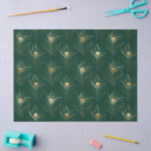 Design der Emerald- und Gold-Safari-Serie 16 Seidenpapier (Basteln)