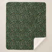 Design der Emerald- und Gold-Safari-Serie 1 Sherpadecke (Vorderseite)