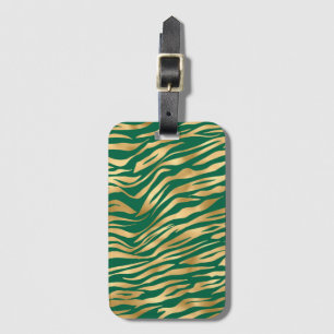 Design der Emerald- und Gold-Safari-Serie 2 Gepäckanhänger