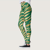 Design der Emerald- und Gold-Safari-Serie 2 Leggings (Links)