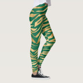 Design der Emerald- und Gold-Safari-Serie 2 Leggings (Rechts)