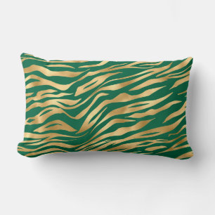 Design der Emerald- und Gold-Safari-Serie 2 Lendenkissen