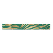 Design der Emerald- und Gold-Safari-Serie 2 Satinband (Vorderseite)