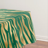 Design der Emerald- und Gold-Safari-Serie 2 Tischdecke (Beispiel)