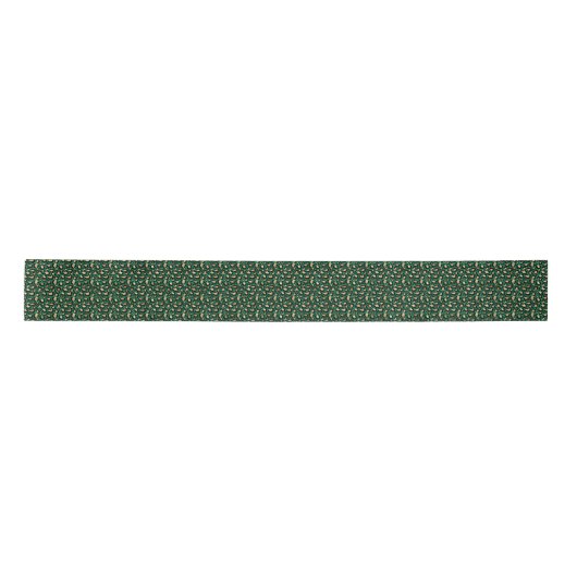 Design der Emerald- und Gold-Safari-Serie 3 Satinband (Vorderseite)