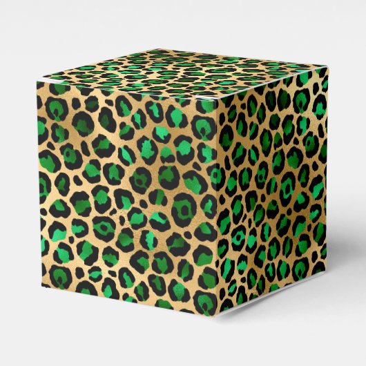 Design der Emerald- und Gold-Safari-Serie 8 Geschenkschachtel (Vorderseite)