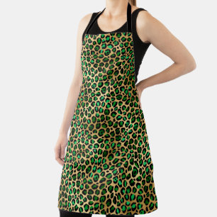 Design der Emerald- und Gold-Safari-Serie 8 Schürze
