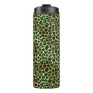 Design der Emerald- und Gold-Safari-Serie 8 Thermosbecher