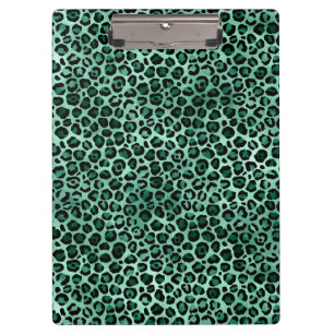 Design der Emerald- und Gold-Safari-Serie 9 Klemmbrett