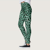 Design der Emerald- und Gold-Safari-Serie 9 Leggings (Links)