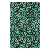 Design der Emerald- und Gold-Safari-Serie 9 Mini Klemmbrett (Rückseite)