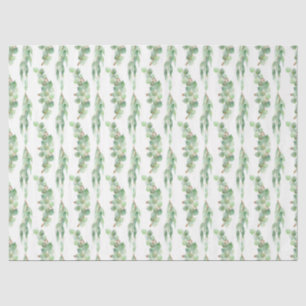 Design der Eukalyptus-Wasserfarben-Serie 10 Seidenpapier