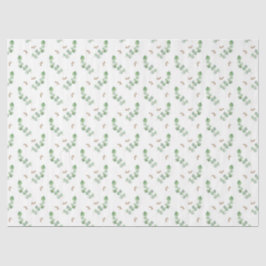 Design der Eukalyptusserie Watercolor 11 Seidenpapier