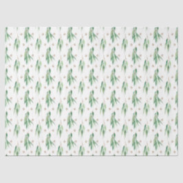 Design der Eukalyptusserie Watercolor 14 Seidenpapier