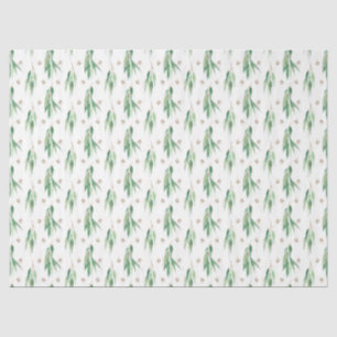 Design der Eukalyptusserie Watercolor 14 Seidenpapier