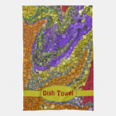 Design der farbenfrohen Fall Bouquet Box Handtuch (Vertikal)