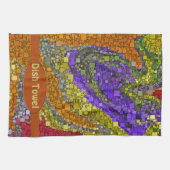 Design der farbenfrohen Fall Bouquet Box Handtuch (Horizontal)