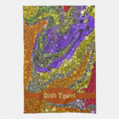 Design der farbenfrohen Fall Bouquet Box Handtuch (Vertikal)