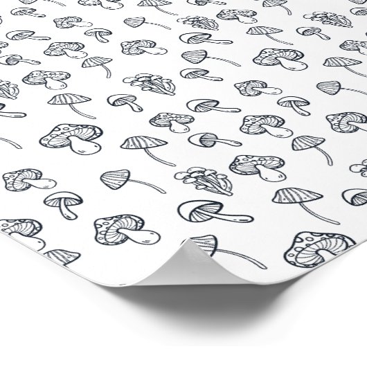 Design der Farbseiten für Erwachsene Poster (Ecke)