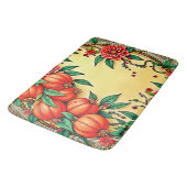 Design der FestivalflorIllustration Badematte (Schrägansicht)