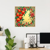 Design der FestivalflorIllustration Poster (Heimbüro)