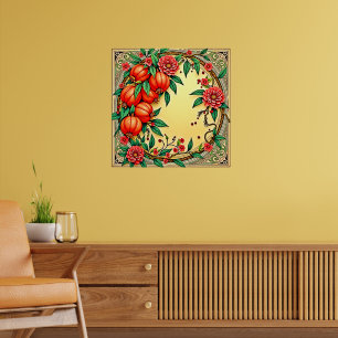 Design der FestivalflorIllustration Poster