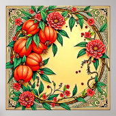 Design der FestivalflorIllustration Poster (Vorne)