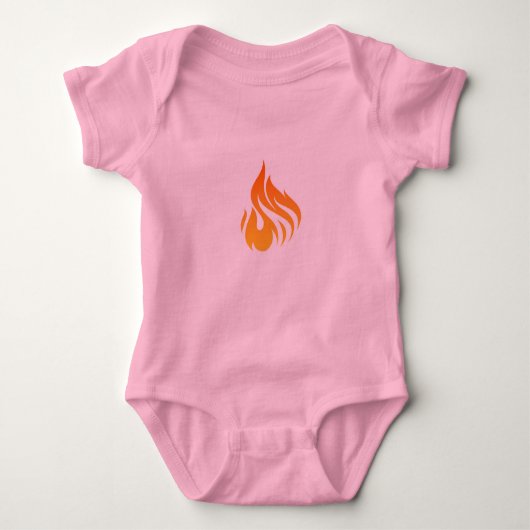 Design der Feuerwerkskunst Baby Strampler (Vorderseite)