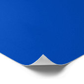 Design der Flagge des Bundesstaates Nevada Poster (Ecke)