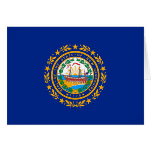 Design der Flagge des Bundesstaates New Hampshire