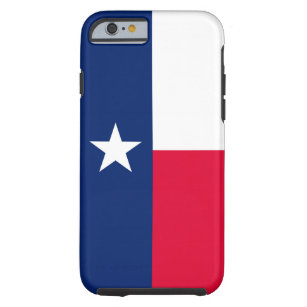 Design der Flaggen des Texas-Zustands Tough iPhone 6 Hülle