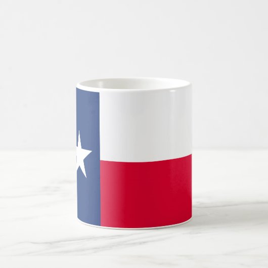 Design der Flaggen des Texas-Zustands Kaffeetasse (Mittel)