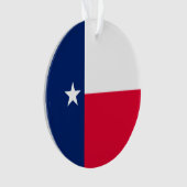 Design der Flaggen des Texas-Zustands Ornament (Vorderseite)