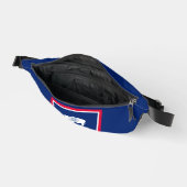 Design der Flaggen des Wyoming-Zustands Bauchtasche (Offen)