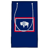 Design der Flaggen des Wyoming-Zustands Kleine Geschenktüte (Vorderseite)