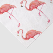 Design der Flamingo-Serie 1 Seidenpapier (Ausschnitt)